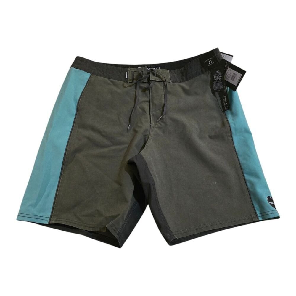 Oneill hyperfreak guru solid boardshort Men SZ 32 Beach Swimwear NWT